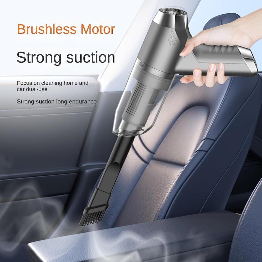 CMING Itutn Wireless Handheld Car Vacuum Cleaner - Portable 3 in 1 Vacuum for Car  Home and Office. (St-6671CG Type Black)　並行輸入品｜dep-good-choice｜03