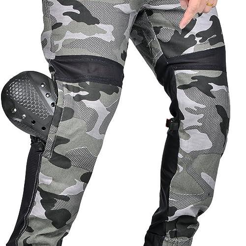 並行輸入品】 Men's Motorcycle Riding Pants Airflow Pant with 4 X