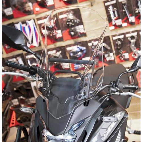 【並行輸入品】 】 Motorcycle Windshield Windscreen for CB500X 2013 2022 Airflow Wiの画像