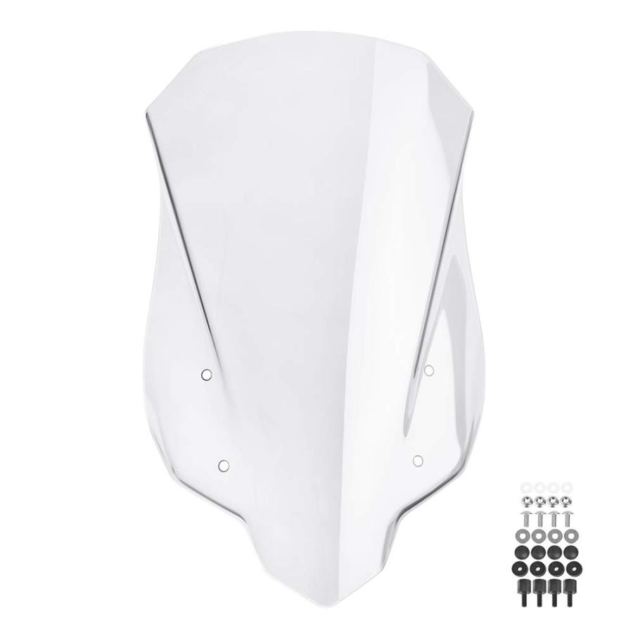 【並行輸入品】 】 Motorcycle Windshield Windscreen for CB500X 2013 2022 Airflow Wiの画像