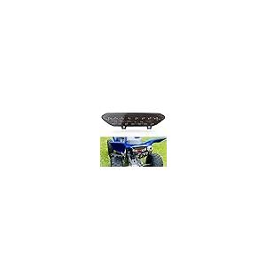 【並行輸入品】 KICRY LED 噴煙 黒いこと テールランプ うち切りテールランプ ヤマハラプター 700R 700 2006 2018