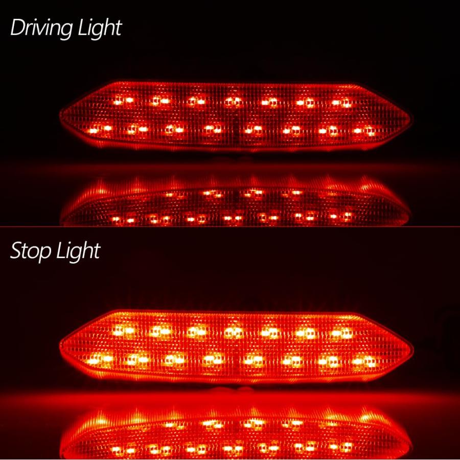 【並行輸入品】 KICRY LED 噴煙 黒いこと テールランプ うち切りテールランプ ヤマハラプター 700R 700 2006 2018