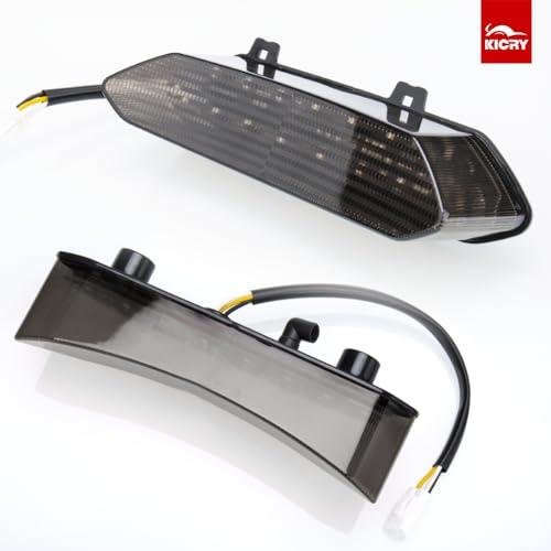 【並行輸入品】 KICRY LED 噴煙 黒いこと テールランプ うち切りテールランプ ヤマハラプター 700R 700 2006 2018