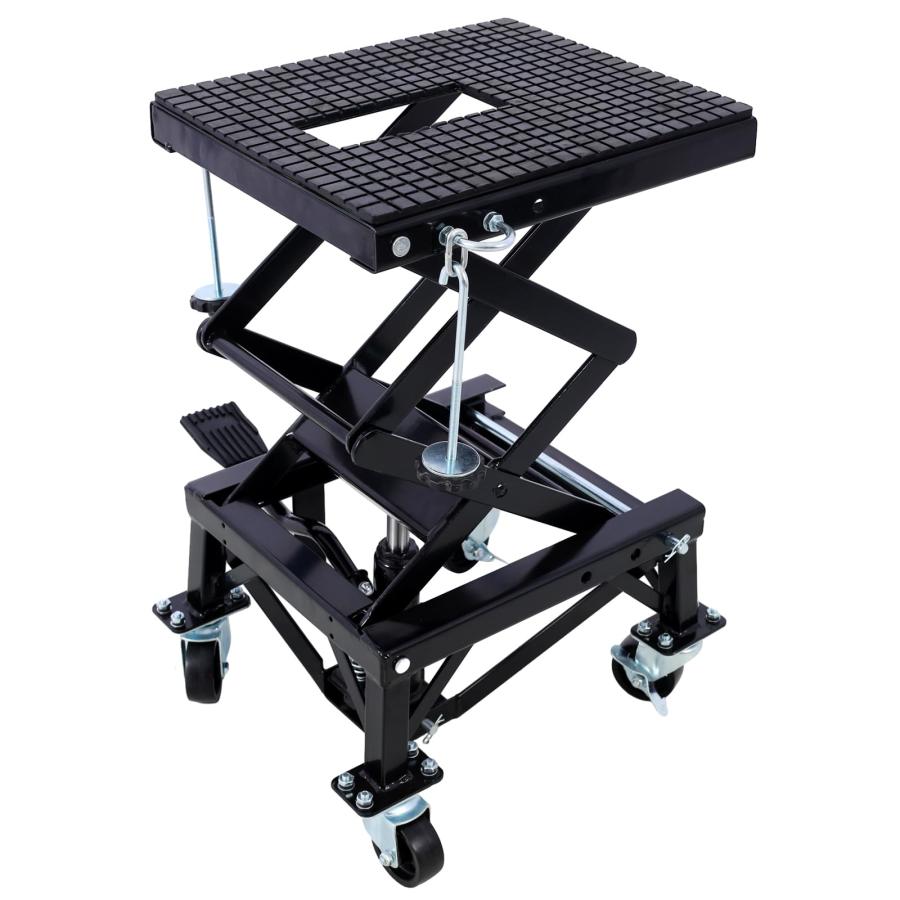 並行輸入品】 300ポンド 油圧 オートバイ シザー ジャッキ リフト