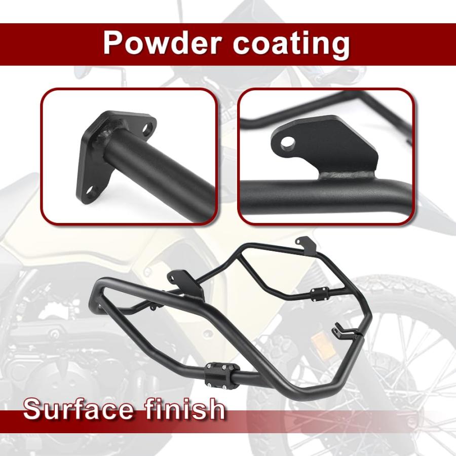 【並行輸入品】 Xitomer オートバイダウンクラッシュバー KLR650 2024 2023 2022 2024に対応 オートバイエンジンガー