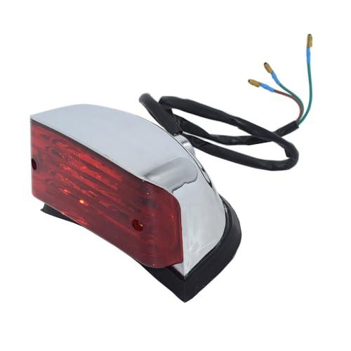 【並行輸入品】 】 YXMTPTCO Motorcycle Rear Red Taillight Brake Tail Light Stop Ind
