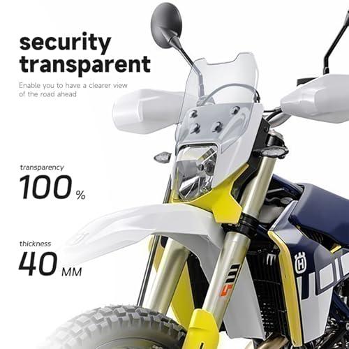 【並行輸入品】 FWXEOZ オートバイ用フロントガラス Husavarna 701 Enduro/ Supermoto 2016 2024 ウィの画像