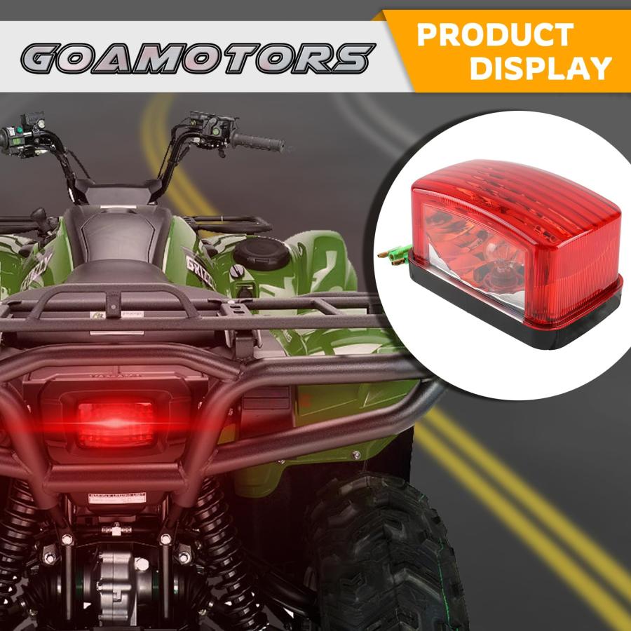 【並行輸入品】 】 GoaMotors 3FA8471001 Rear Brake Tail Light Taillight Compatible