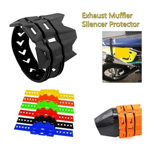 【並行輸入品】 】 Exhaust Pipe Protector Cover Universal Dirt Pit Bike Exhaust Muf_7