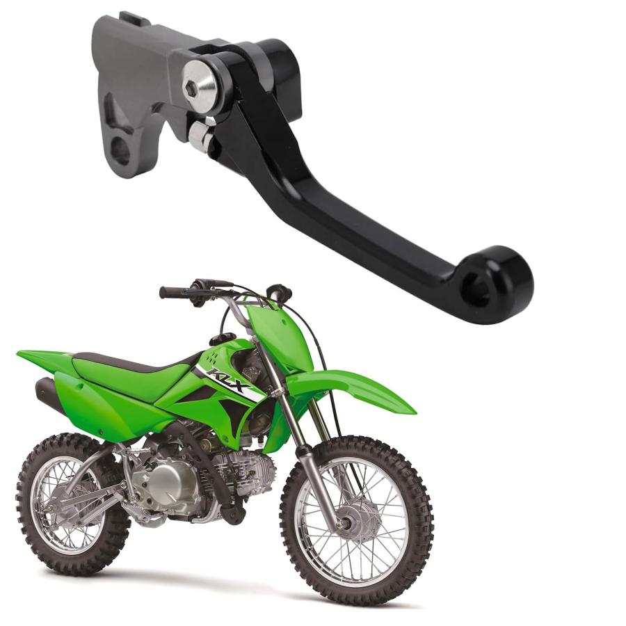 並行輸入品】 Power Parts ブラック フロントブレーキレバー