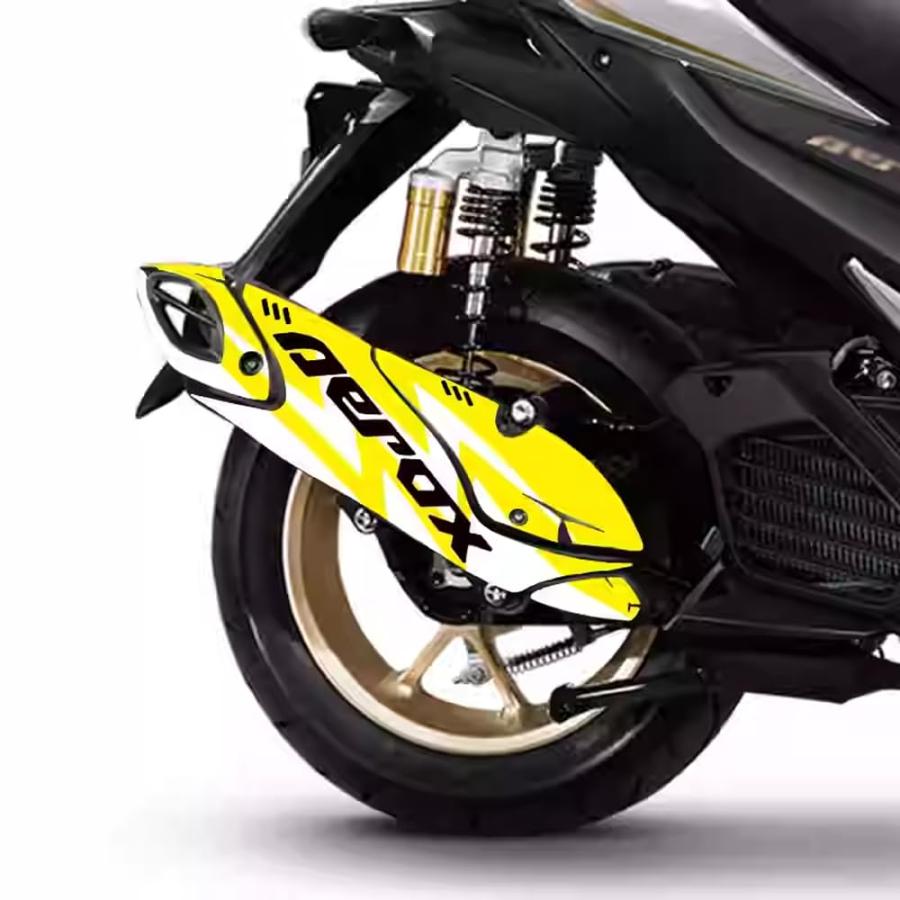 並行輸入品】 】 FOR Aerox NVX155 2021 2023 2022 exhaust sticker