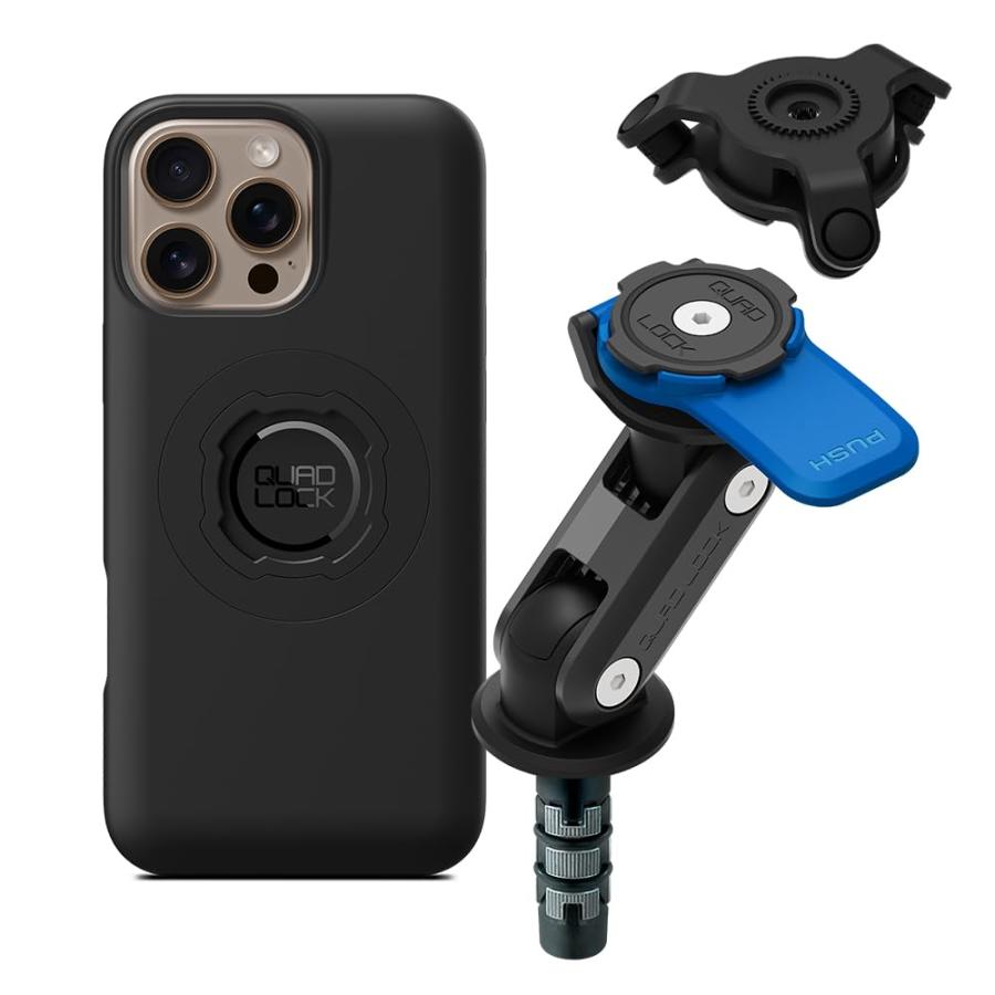 並行輸入品】 クワッドロックフォークステム オートバイ電話マウント