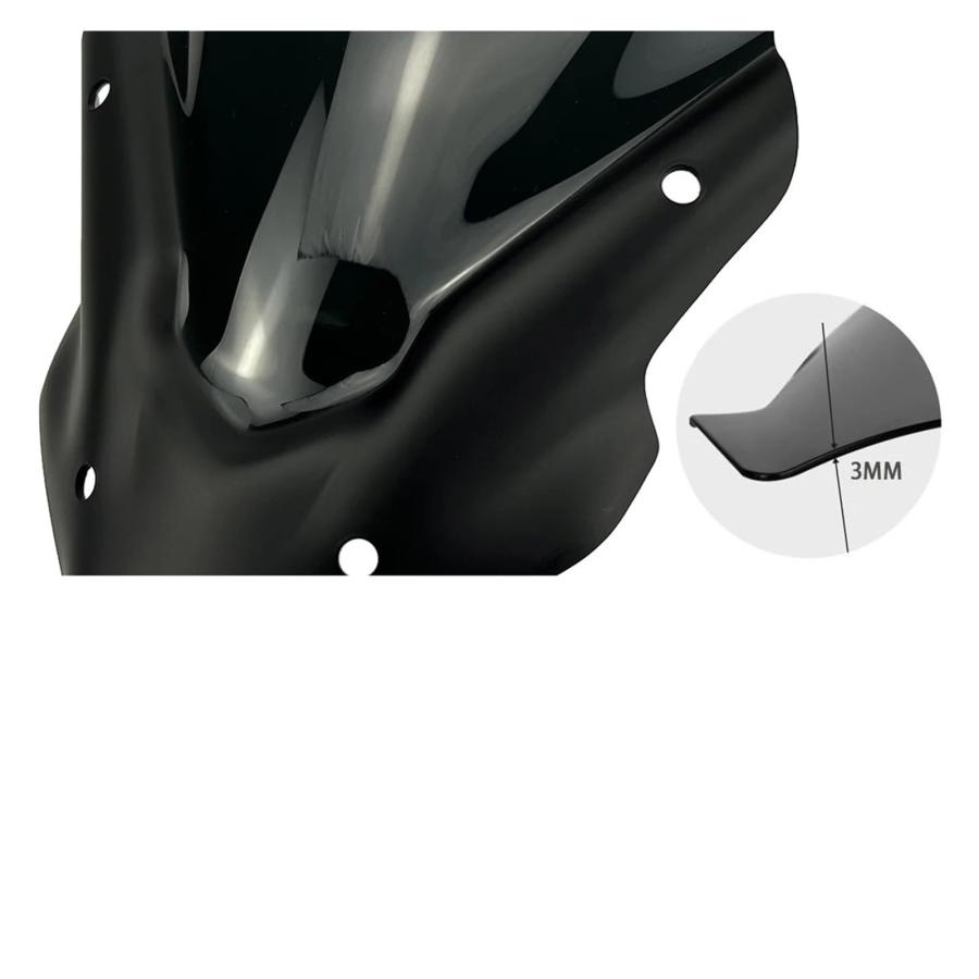 【並行輸入品】 】 YSMXYPZKR Motorcycle Windshields Motorcycle Touring Sport WindScの画像