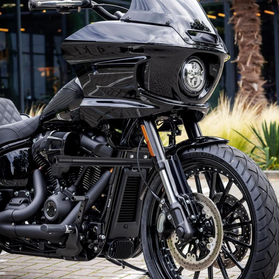 【並行輸入品】 】 Mofun Gloss Black Highway Engine Guard Crash Bar Compatible with_6