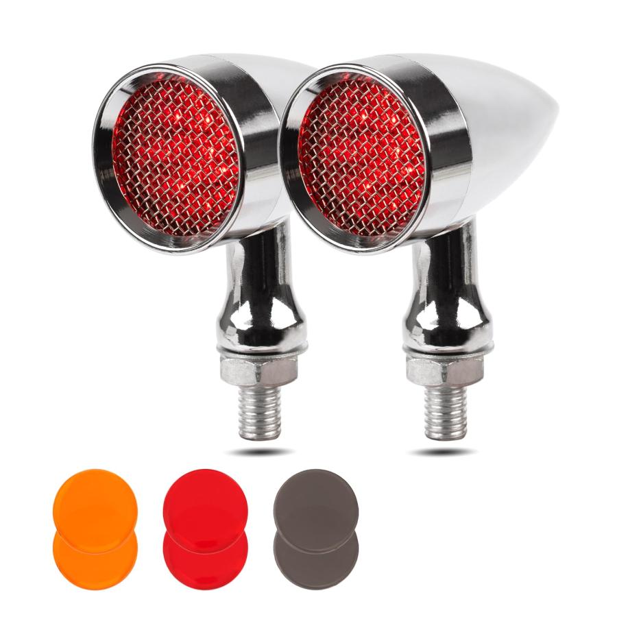 並行輸入品】 】 Raceast Motorcycle Turn Signals Led Front and Rear
