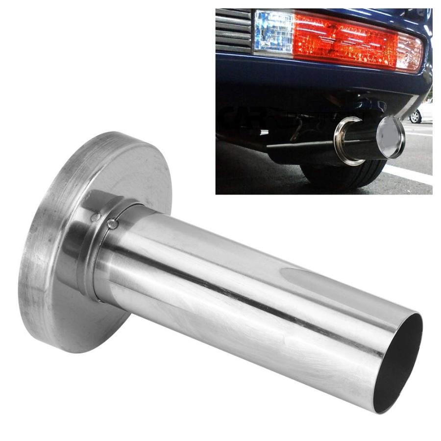 【並行輸入品】 】 Exhaust Silencer, Stainless Steel Car Exhaust Muffler Insert Mufの画像