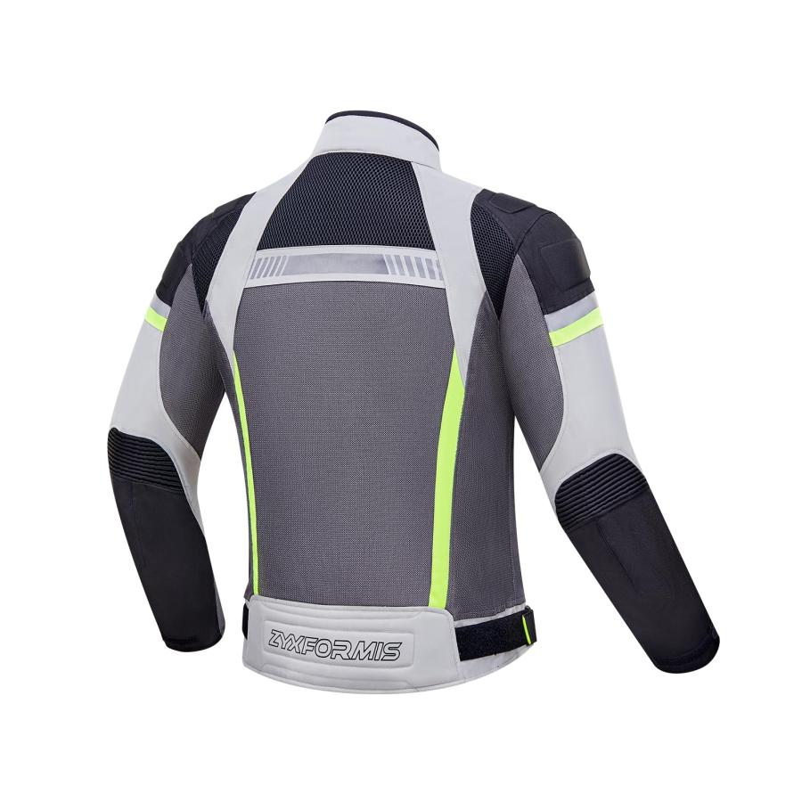 並行輸入品】 Zyxformis Summer Motorcycle Jacket, Breathable Mesh R