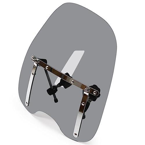 【並行輸入品】 】 Smoke Motorcycle Front Windscreen for Kawasaki Vulcan VN 500 750の画像