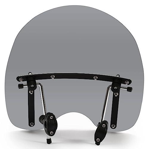 【並行輸入品】 】 Smoke Motorcycle Front Windscreen for Kawasaki Vulcan VN 500 750の画像