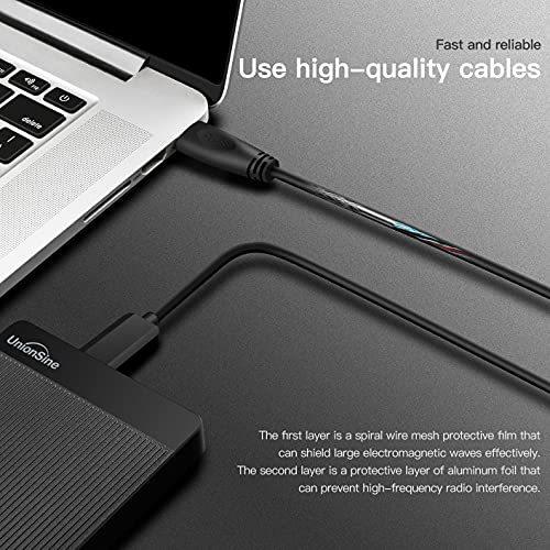 非常に良い】UnionSine 外付けハードディスク 250GB 2.5インチ USB3.0