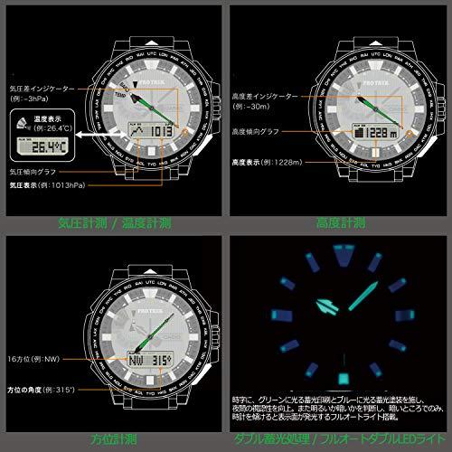 カシオ プロトレック MANASLU 電波ソーラー PRX-8000GT-7JF CASIO PRO TREK SPORTS メンズ 腕時計 国内正規品 送料無料 プレゼント ブランド｜departures-japan｜02
