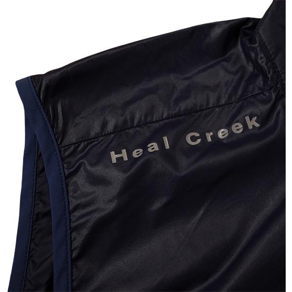 Heal Creek ヒールクリーク メンズ 春夏 撥水 ナイロンベスト Heal Creek ヒールクリーク メンズ 春夏 撥水 ナイロンベスト