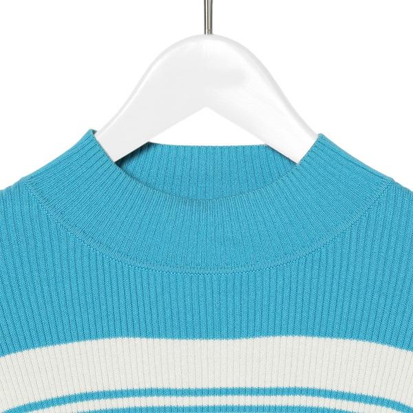 ヒールクリーク Heal Creek レディース 秋冬 NOUVELLE ECO リブボーダーニット_14