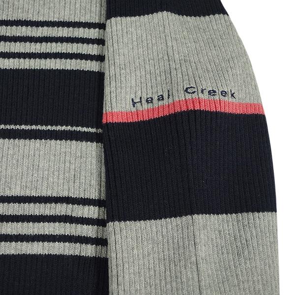 ヒールクリーク Heal Creek レディース 秋冬 NOUVELLE ECO リブボーダーニット_18