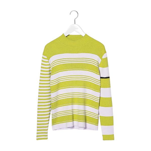 ヒールクリーク Heal Creek レディース 秋冬 NOUVELLE ECO リブボーダーニット_1