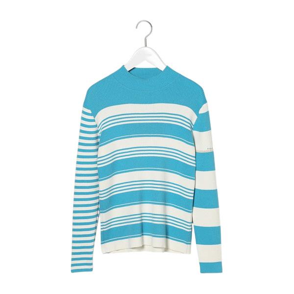 ヒールクリーク Heal Creek レディース 秋冬 NOUVELLE ECO リブボーダーニット_3