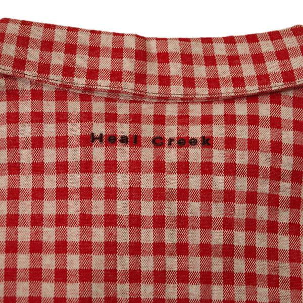 新品】Heal Creek 長袖チェックシャツゴルフウェアー ヒールクリーク