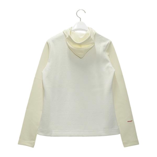 美品【Heal Creekヒールクリーク】ライン長袖ニットポロ 40 美品【Heal