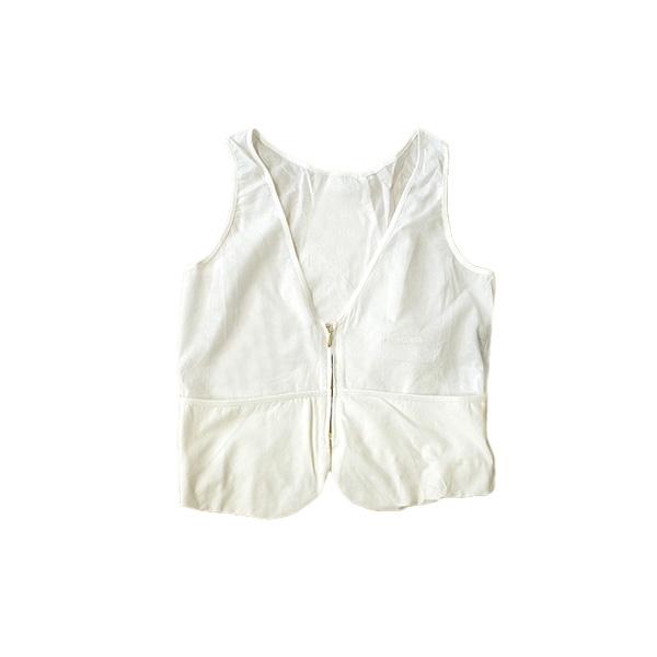 Heal Creek ジップアップベスト ゴルフウェア サイズ40 Heal Creek（ヒールクリーク） レディース 春夏 ジップベスト サイズ40