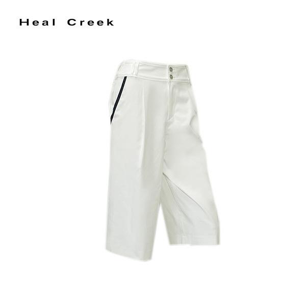 上等な 訳あり ヒールクリーク Heal Creek 秋春 レディース 撥水 Uvカット ガウチョパンツ サイズ38 Pmajk Gov Pk