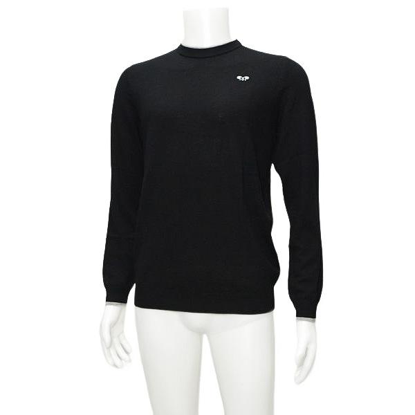 MUNITALP（ムニタルプ） メンズ 秋冬 ウール カシミヤ混 クルーネック