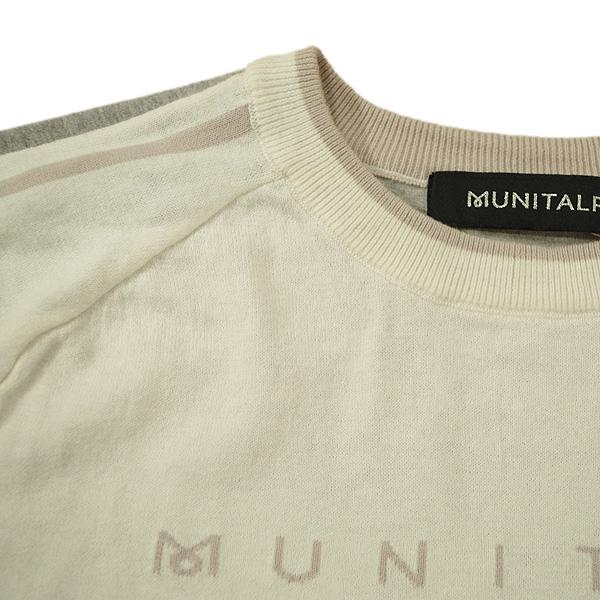 MUNITALP（ムニタルプ） メンズ 春秋 カシミヤ混 コットン サイド