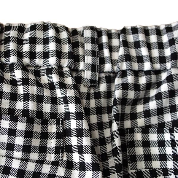 MUNITALP ムニタルプ レディース 春夏 ツイルチェックパンツ