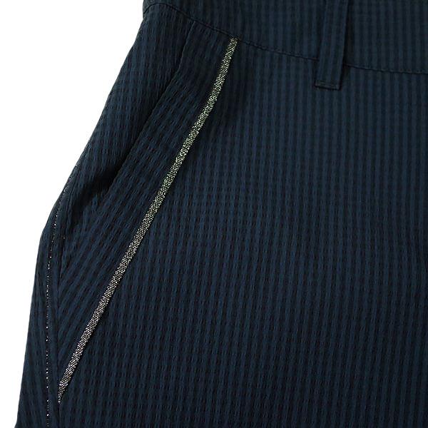 PEARLY GATES パーリーゲイツ ロングパンツ ギンガムチェック柄 マルチ