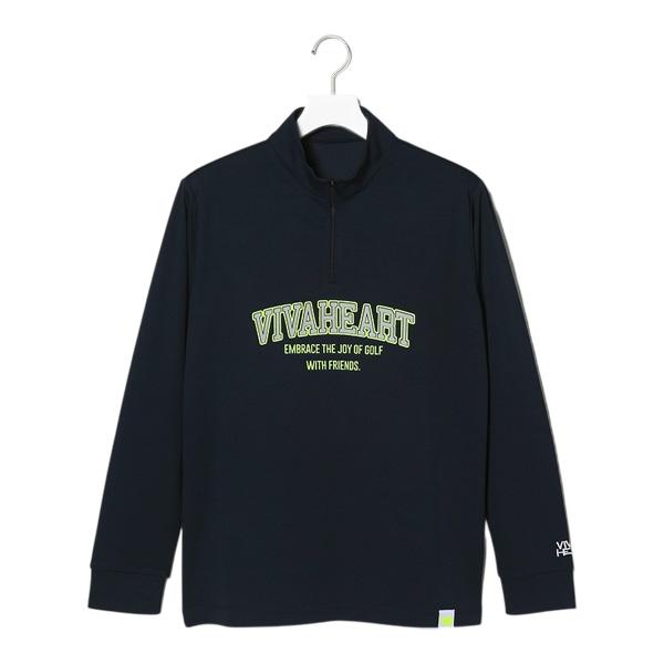 新品未使用品VIVA HEART長袖シャツ オリーブ　ゴルフ13200円Ｌ〜LL VIVA HEART（ビバハート） メンズ 春秋 吸水速乾 ストレッチ ハーフ