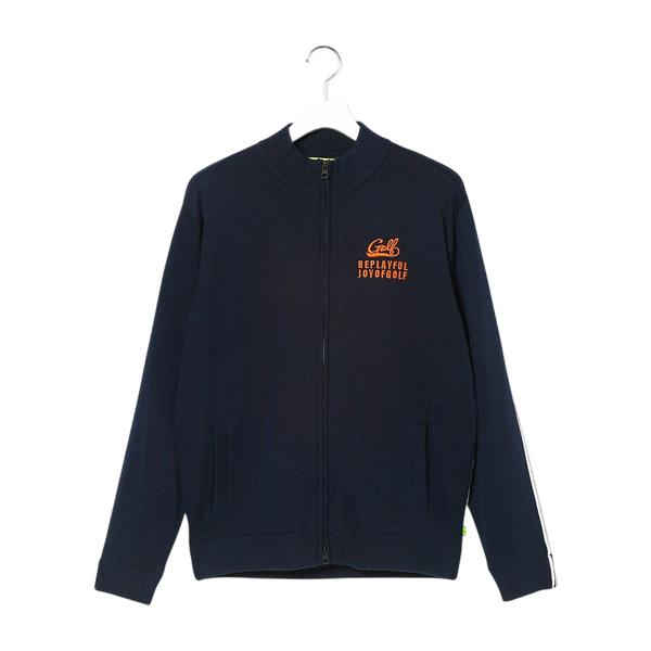 VIVA HEART（ビバハート） メンズ 秋冬 防風裏付きニットブルゾン