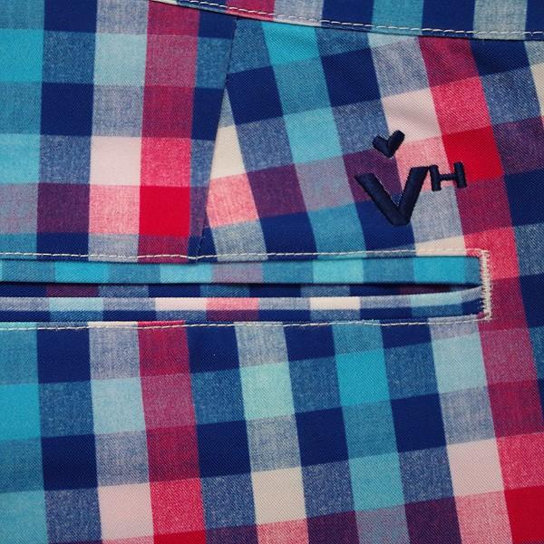 VIVA HEART（ビバハート） メンズ 春夏 ゴルフ ストレッチ チェック柄