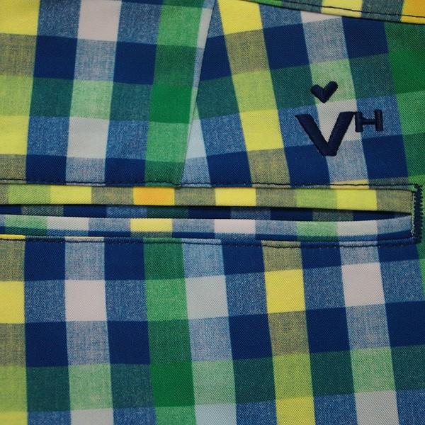 VIVA HEART（ビバハート） メンズ 春夏 ゴルフ ストレッチ チェック柄