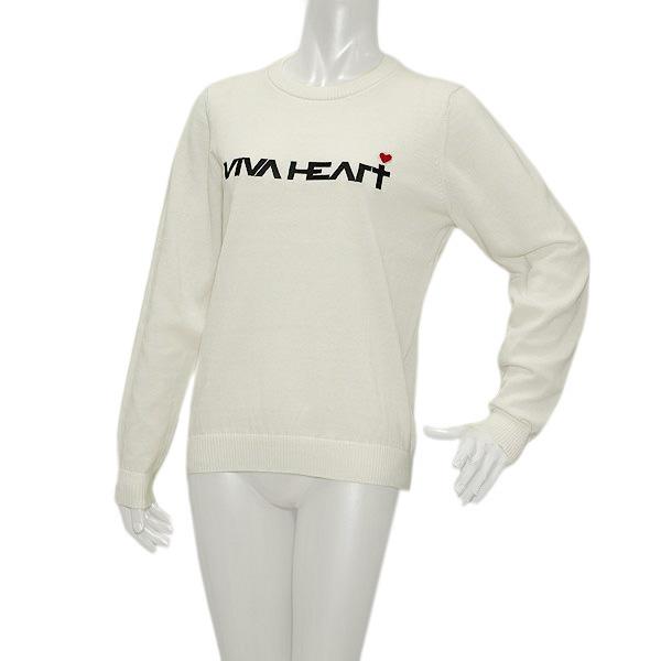 VIVA HEART レディース セーター VIVA HEART（ビバハート） レディース 春夏 クルーネックロゴセーター
