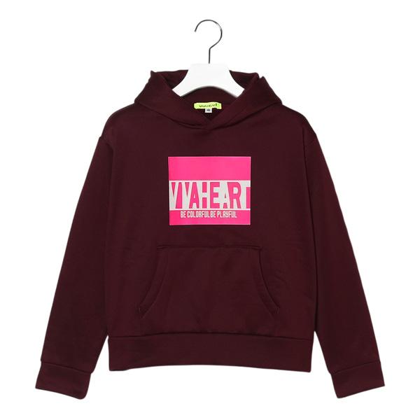 新品タグ付 VIVA HEART ビバハート パーカー 42 VIVA HEART（ビバハート） レディース 秋冬 裏フリースボックスロゴ