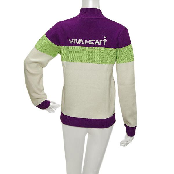 VIVA HEART（ビバハート） レディース 春夏 ジップアップ ニット