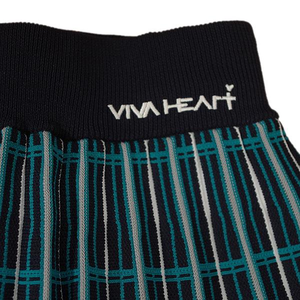 VIVA HEART（ビバハート） レディース 春秋 チェックニットプリーツ