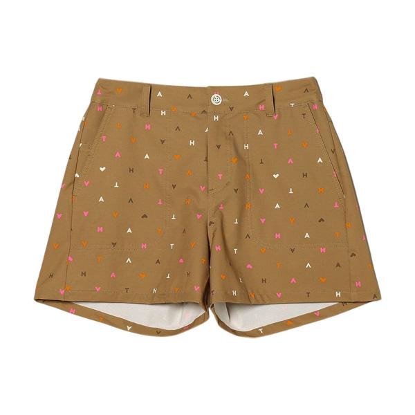 VIVA HEART トゥーカン柄 ショートパンツ　　ウエスト82cm VIVA HEART（ビバハート） レディース 春夏 撥水 4WAYストレッチ