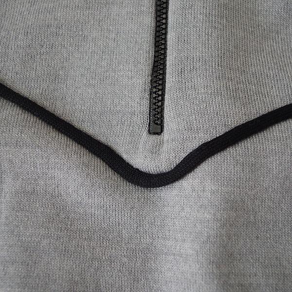 CHERVO（シェルボ） メンズ 秋冬 防風 防寒 ウール ハーフジップ