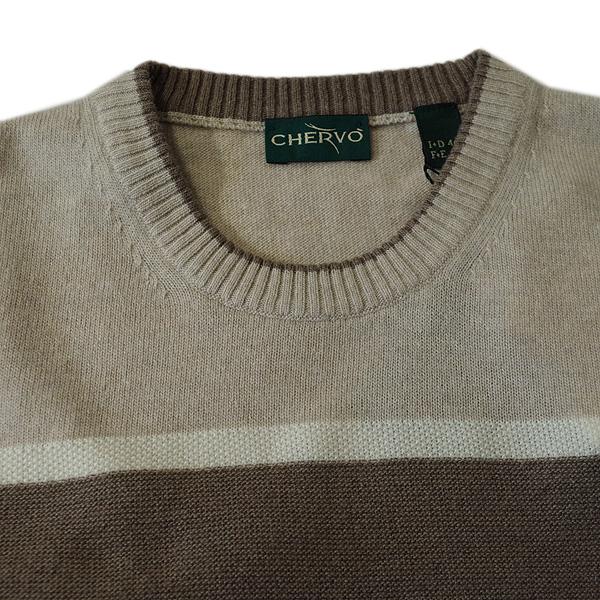 CHERVO（シェルボ） メンズ 秋冬 クルーネック ニットセーター サイズ 
