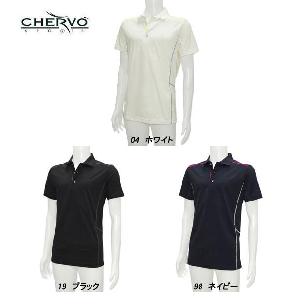 シェルボ CHERVO メンズ 春夏 ストレッチ 透湿性 速乾性 半袖シャツ｜depot-044